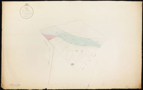 Espalais - Section C - Saint-Projet, 2e feuille : alluvions et corrosions
