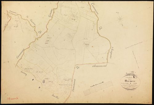 Esparsac - Section A - Haumont, 1ère feuille