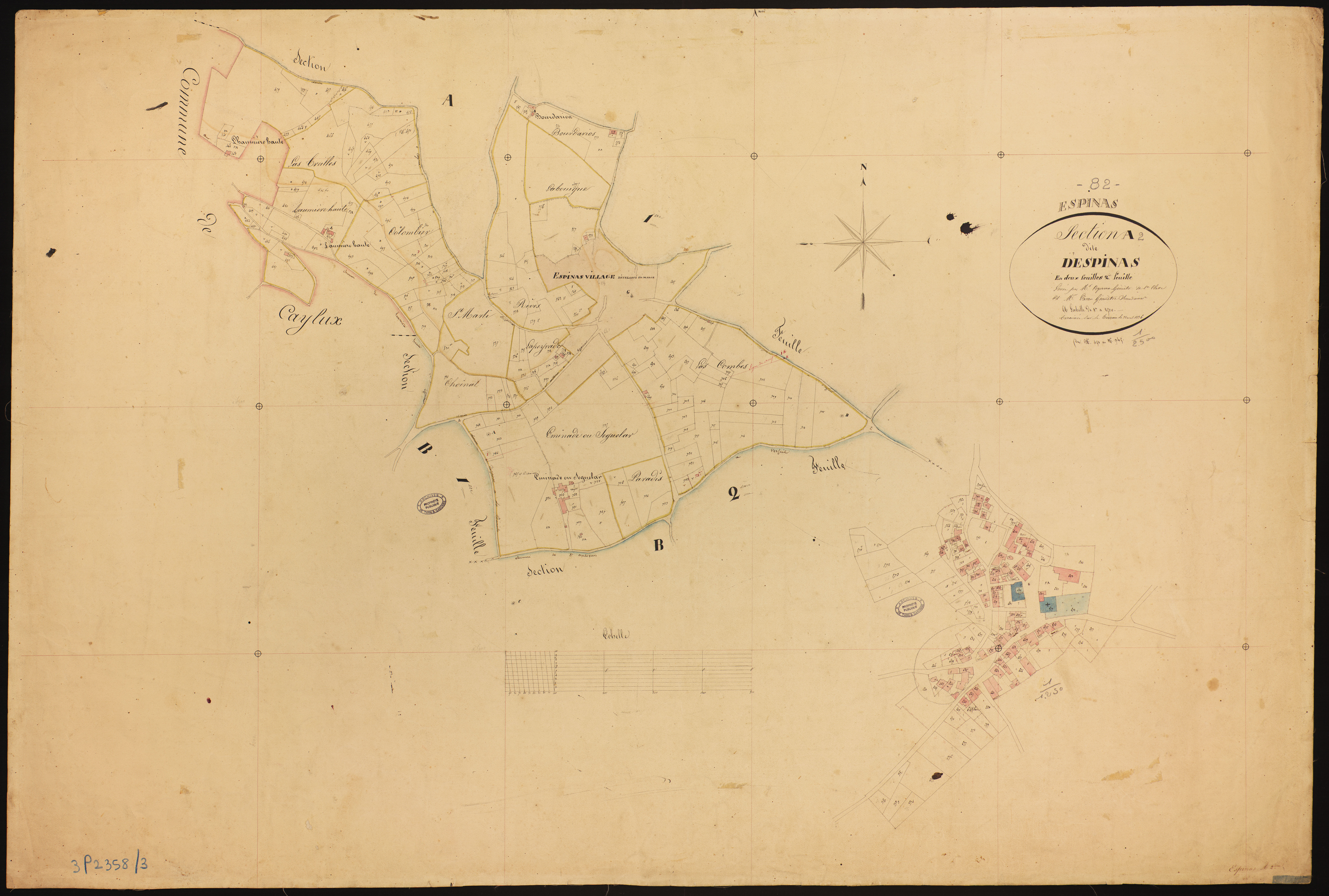 Espinas - Section A - Espinas, 2e feuille