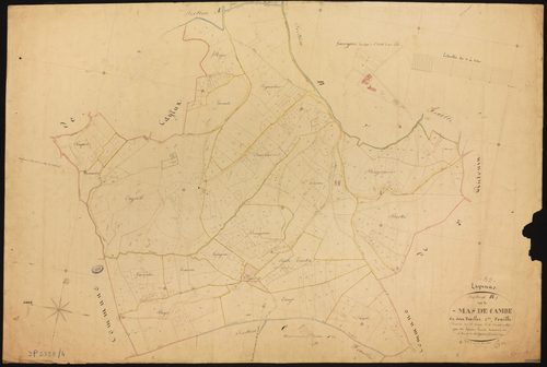 Espinas - Section B - Mas de Cambe, 1ère feuille