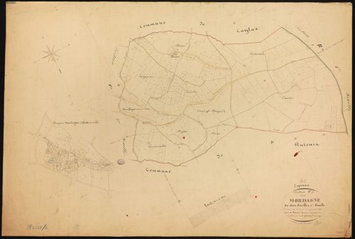 Espinas - Section C - Mordagne, 1ère feuille