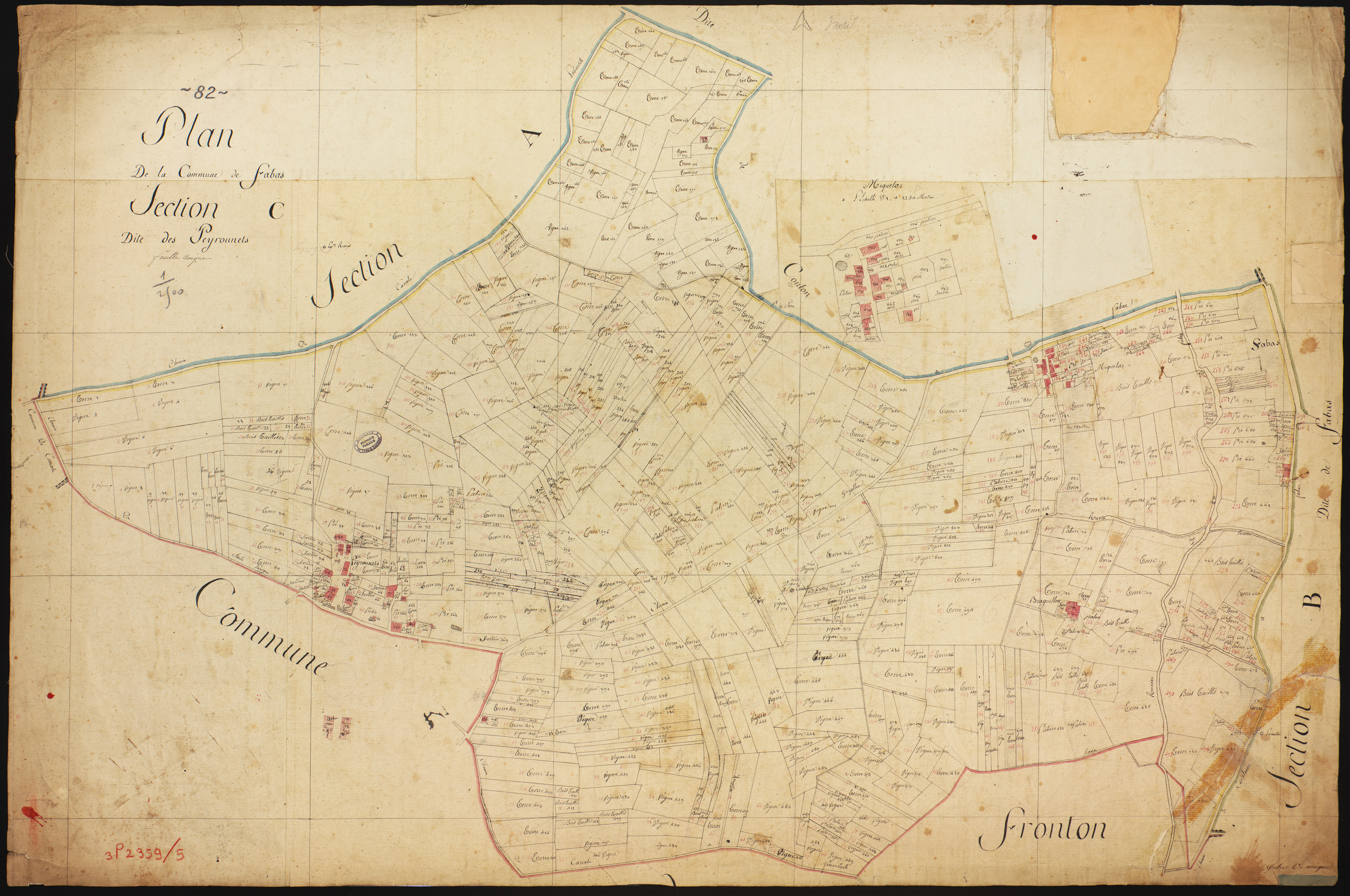Fabas - Section C - Les Peyrounets