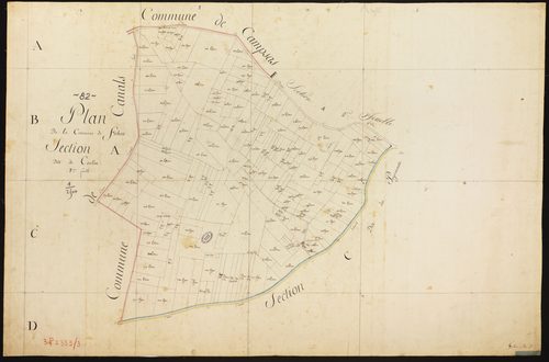 Fabas - Section A - Coulon, 2e feuille