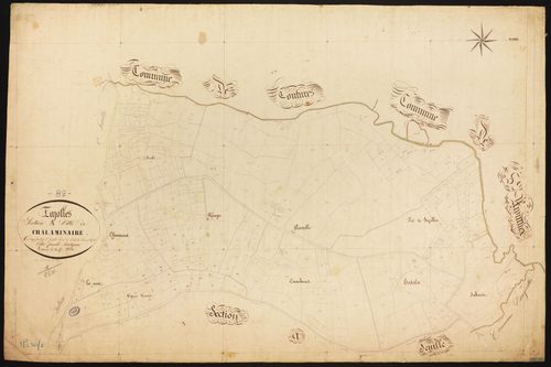 Fajolles - Section A - Chalaminaire, 1ère feuille