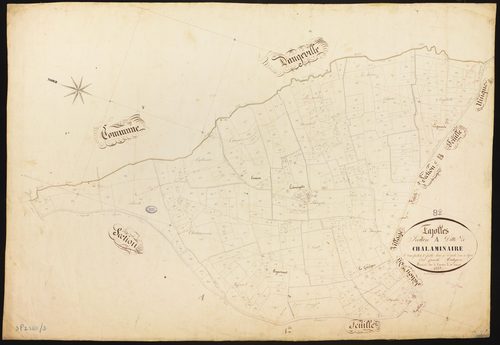 Fajolles - Section A - Chalaminaire, 2e feuille