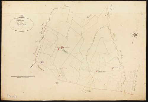 Fajolles - Section D - Cadeilhan, 2e feuille