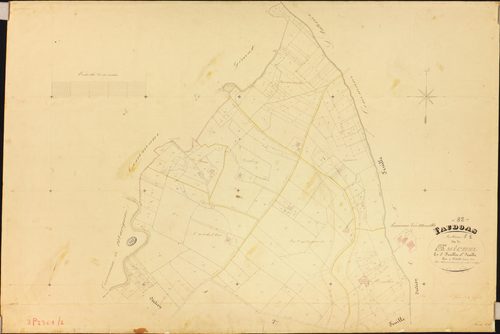 Faudoas - Section A - Saint-Michel, 1ère feuille