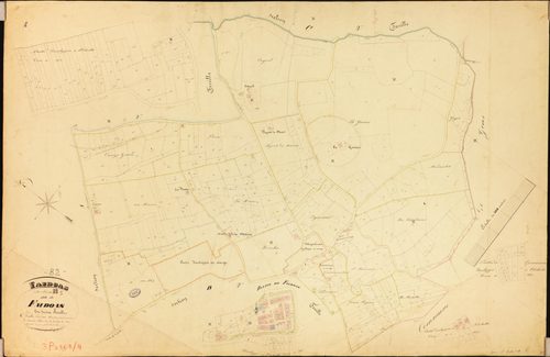 Faudoas - Section B - Faudoas, 1ère feuille