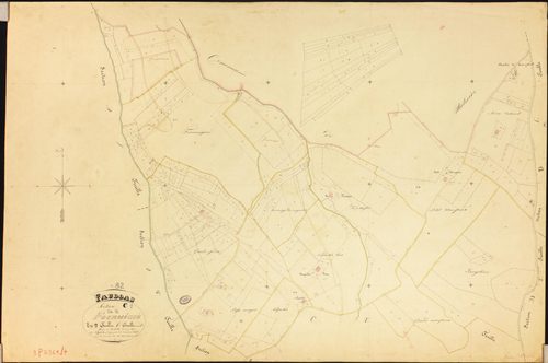 Faudoas - Section C - Fourmigué, 1ère feuille