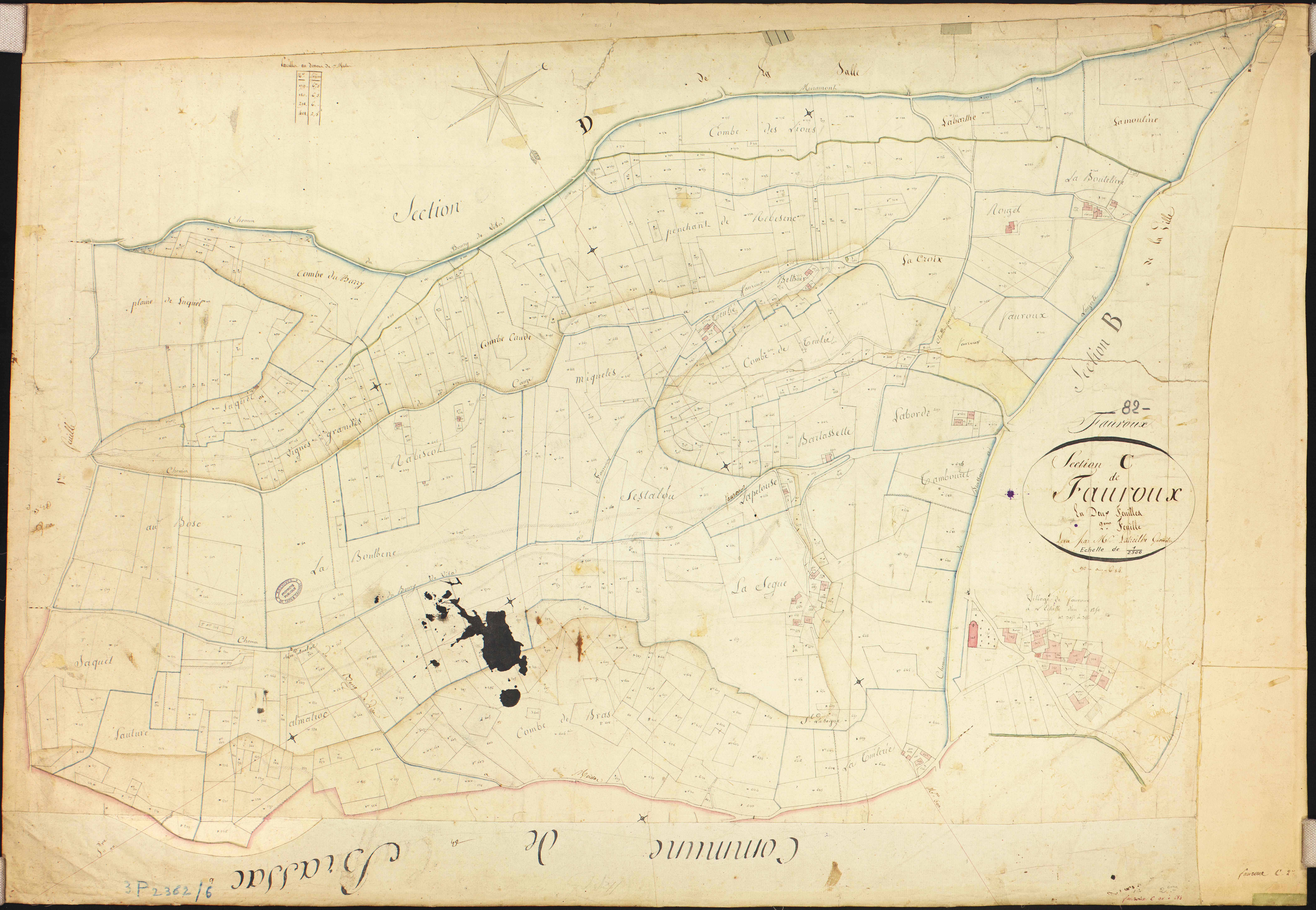 Fauroux - Section C - Fauroux, 2e feuille