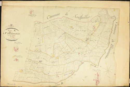 Fauroux - Section A - Saint-Romain, 2e feuille