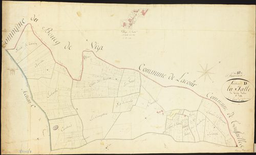 Fauroux - Section D - La Salle, 1ère feuille