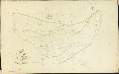Fauroux - Section D - La Salle, 3e feuille