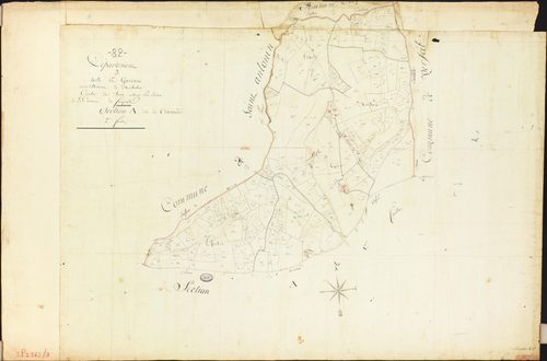 Féneyrols - Section A - Carrandié, 2e feuille