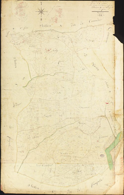 Féneyrols - Section B - Cargoalle, 2e feuille