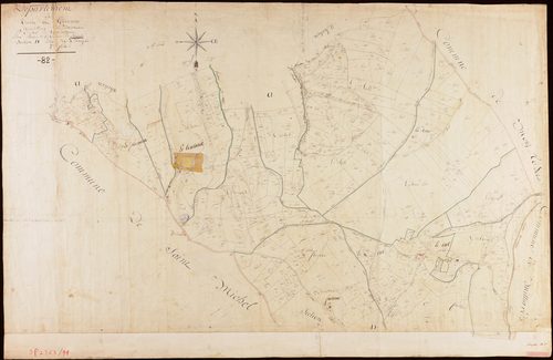 Féneyrols - Section D - Les Clauzels, 2e feuille