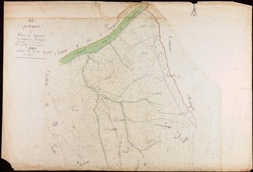 Féneyrols - Section D - Les Clauzels, 4e feuille