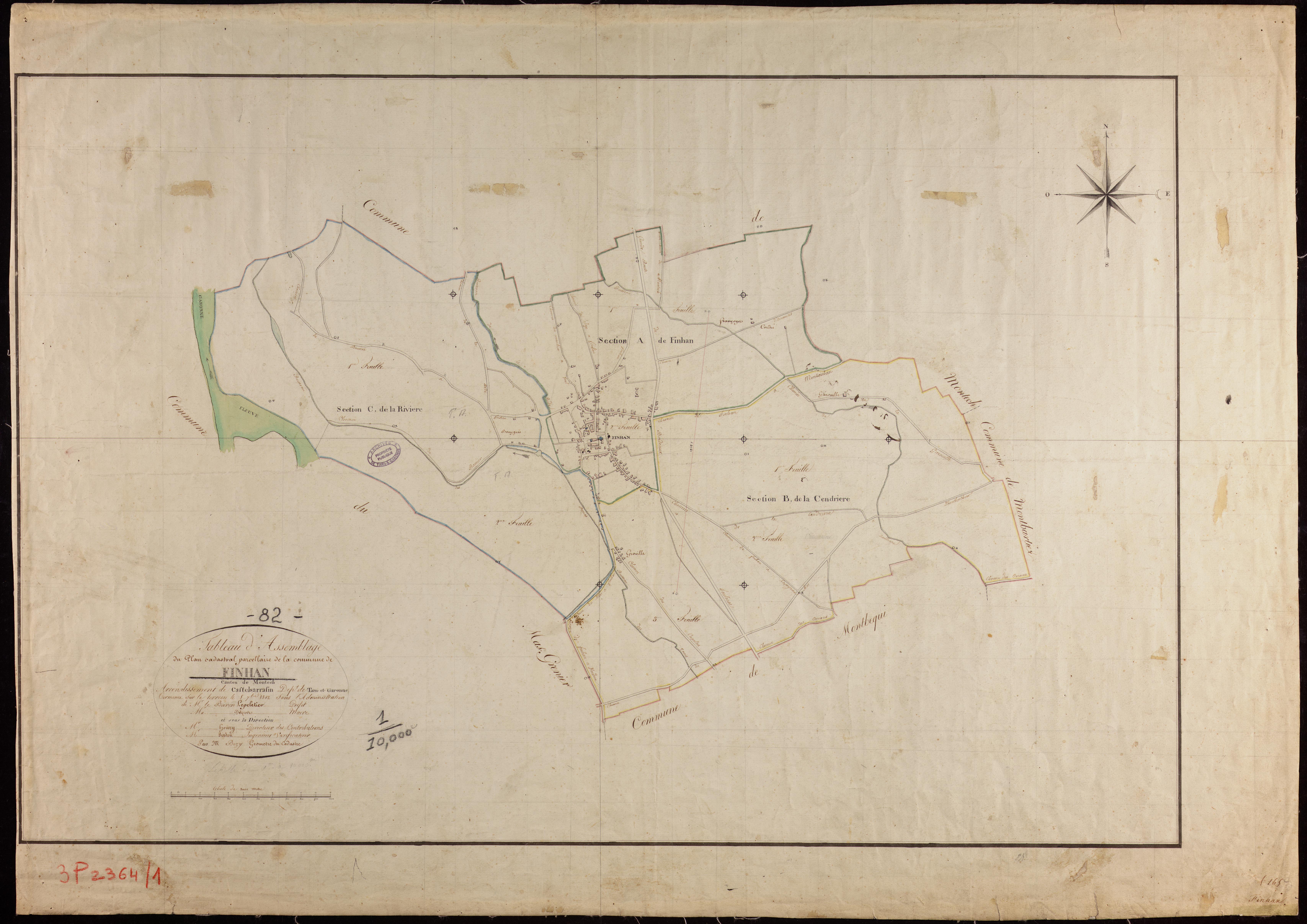 Finhan - Tableau d'assemblage