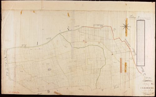 Finhan - Section B - La Cendrière, 1ère feuille