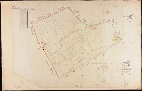 Finhan - Section B - La Cendrière, 3e feuille