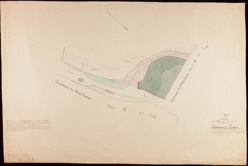 Finhan - Section C - La Rivière, 1ère et 2e feuille : alluvions et corrosions