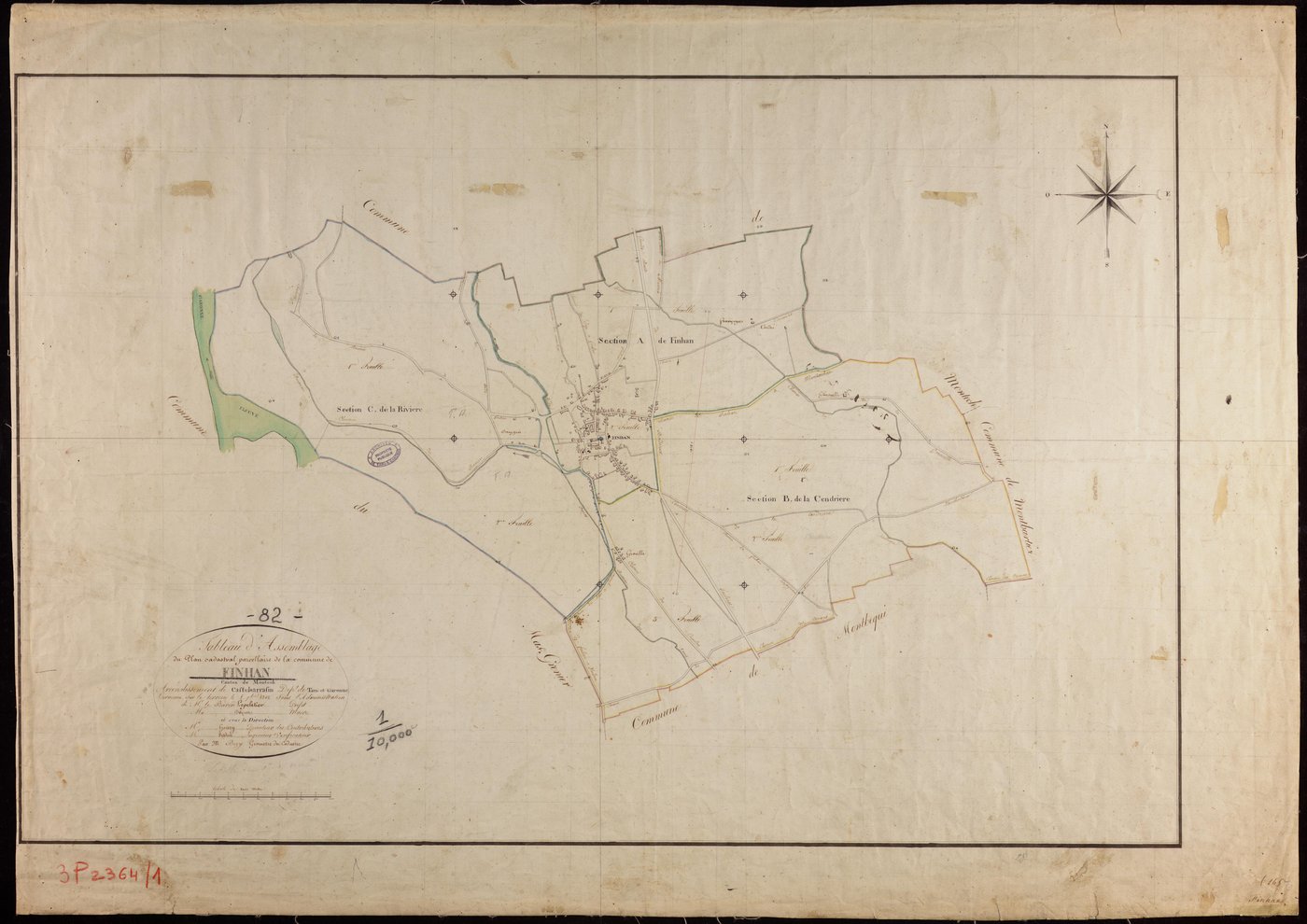 Finhan - Tableau d'assemblage