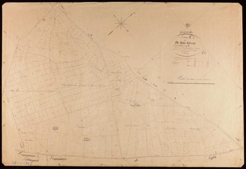 Garganvillar - Section C - Le Bois-Grand, 1ère feuille