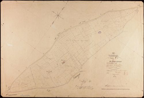 Garganvillar - Section C - Le Bois-Grand, 3e feuille