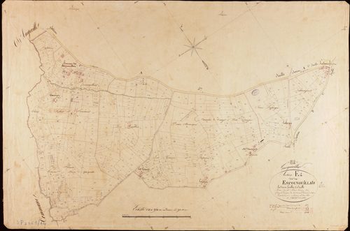 Garganvillar - Section E - Les Escounouillats, 1ère feuille