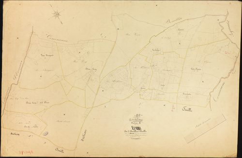Gariès - Section A - Les Cendres, 1ère feuille