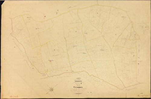 Gariès - Section A - Les Cendres, 2e feuille