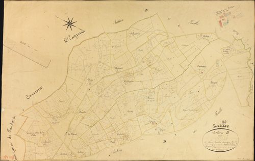 Gariès - Section B - Le Village, 2e feuille