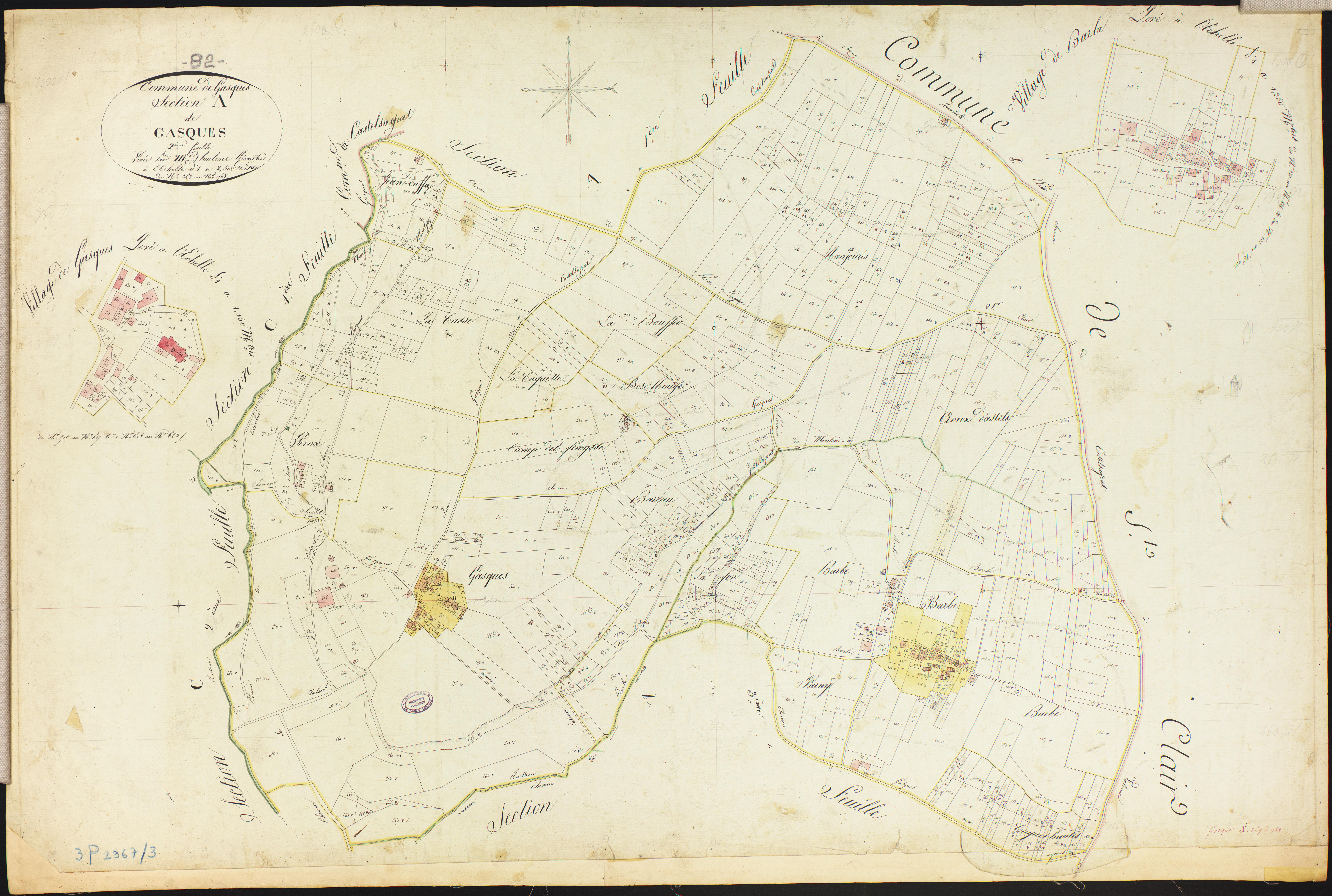 Gasques - Section A - Gasques, 2e feuille