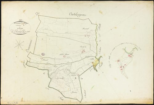 Gasques - Section C - Salles, 1ère feuille