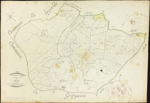 Gasques - Section C - Salles, 3e feuille