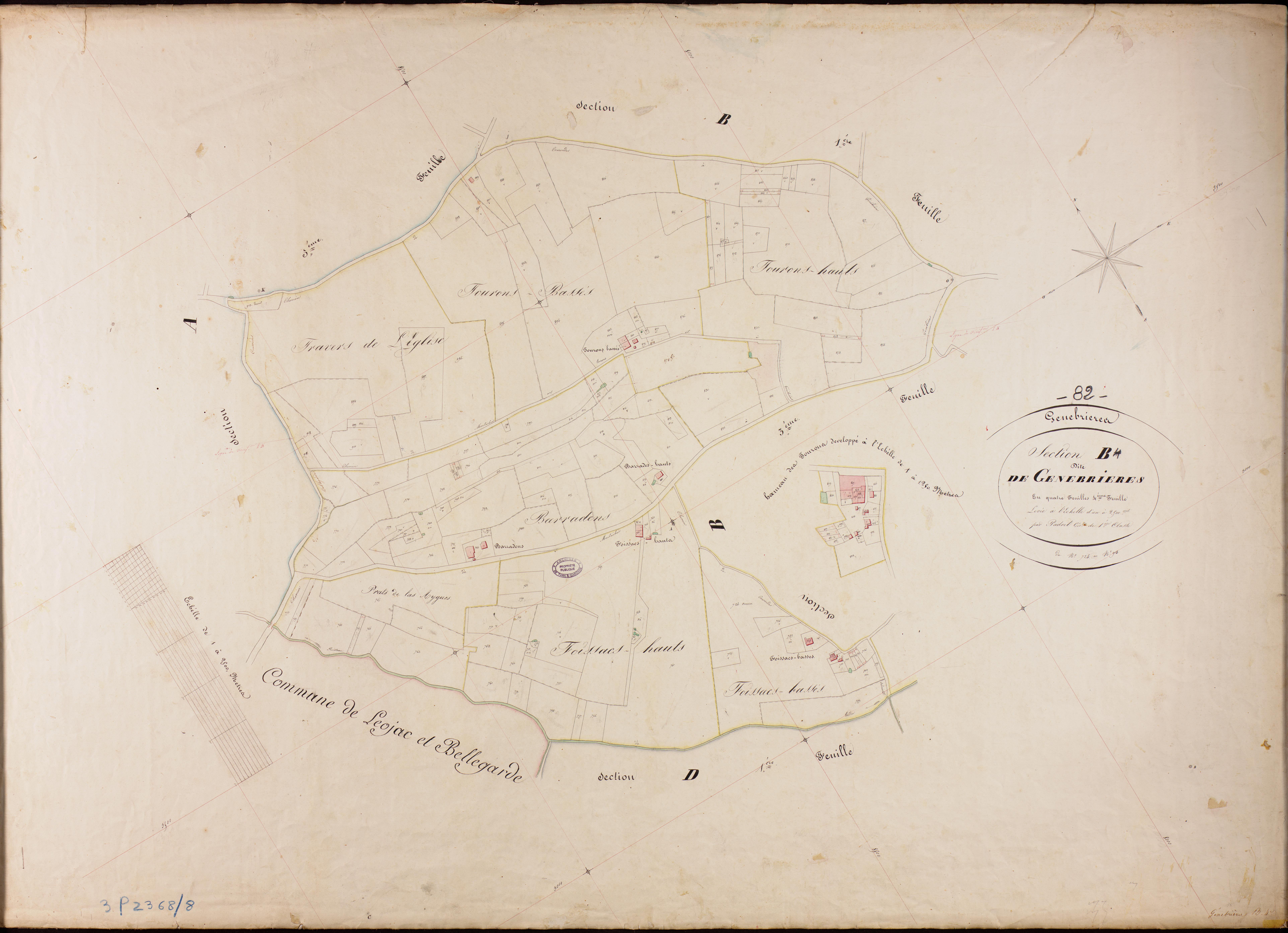 Génébrières - Section B - Genébrières, 4e feuille