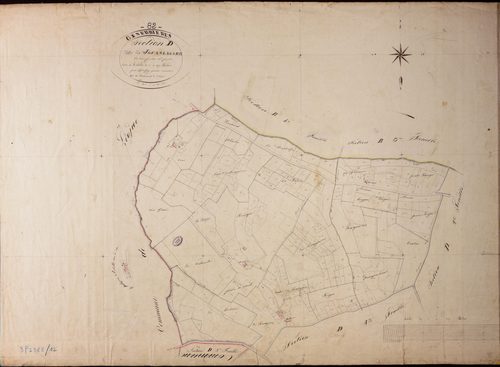 Génébrières - Section D - Jouanlagarde, 1ère feuille