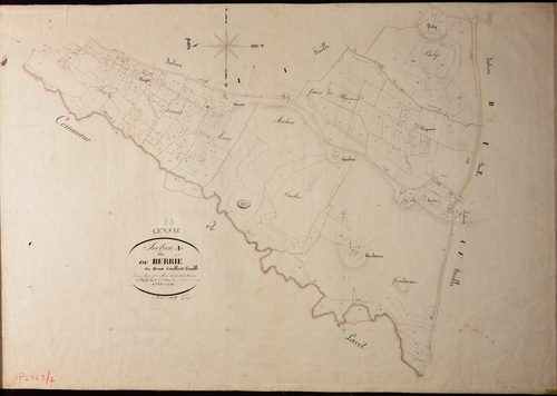 Gensac - Section A - Berrié, 2e feuille