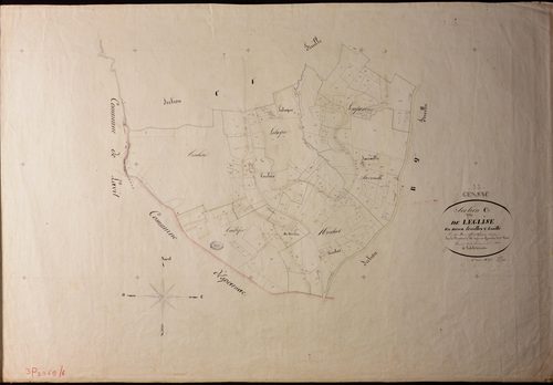 Gensac - Section C - L'Église, 2e feuille