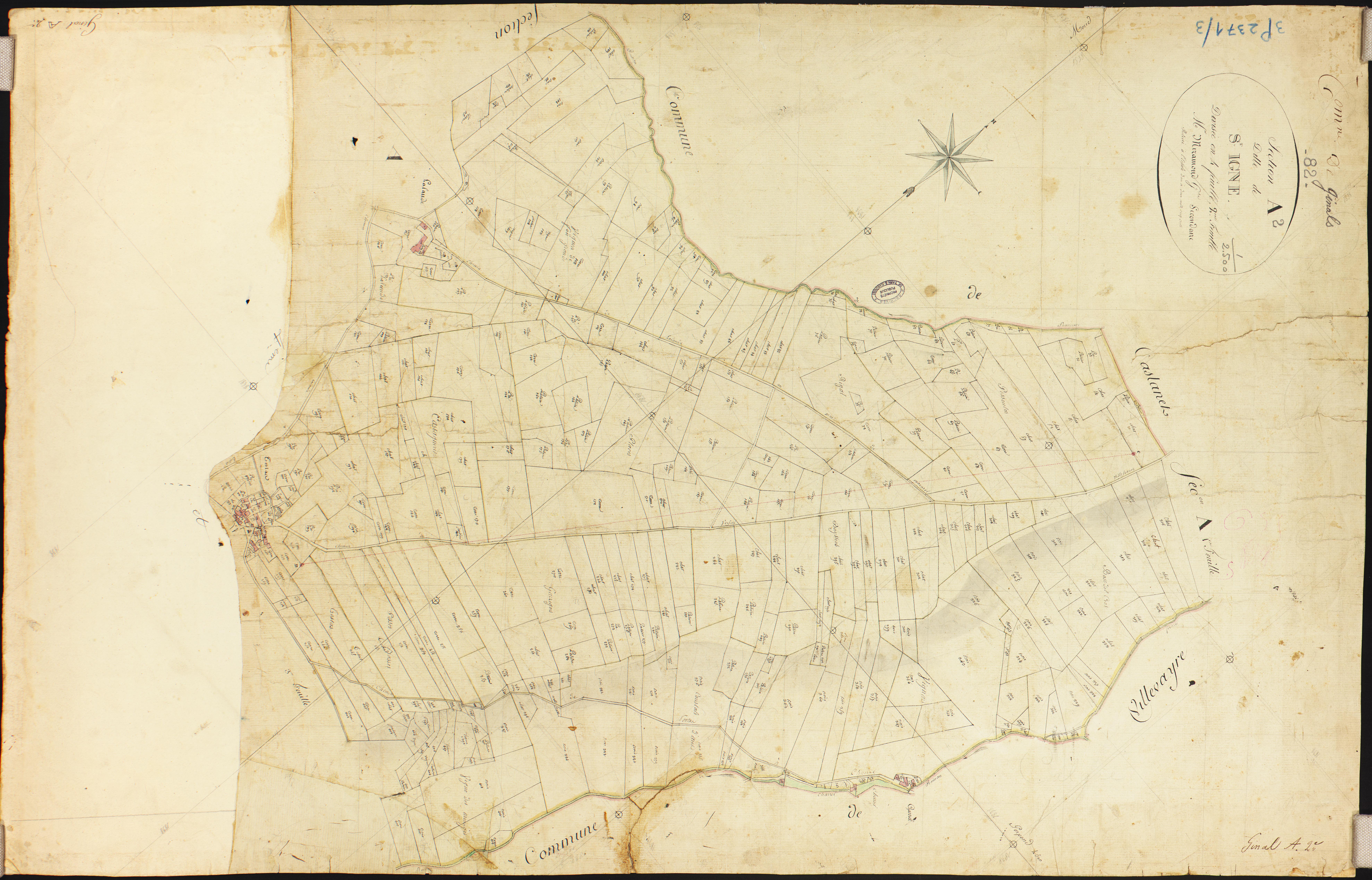Ginals - Section A - Saint-Igne, 2e feuille