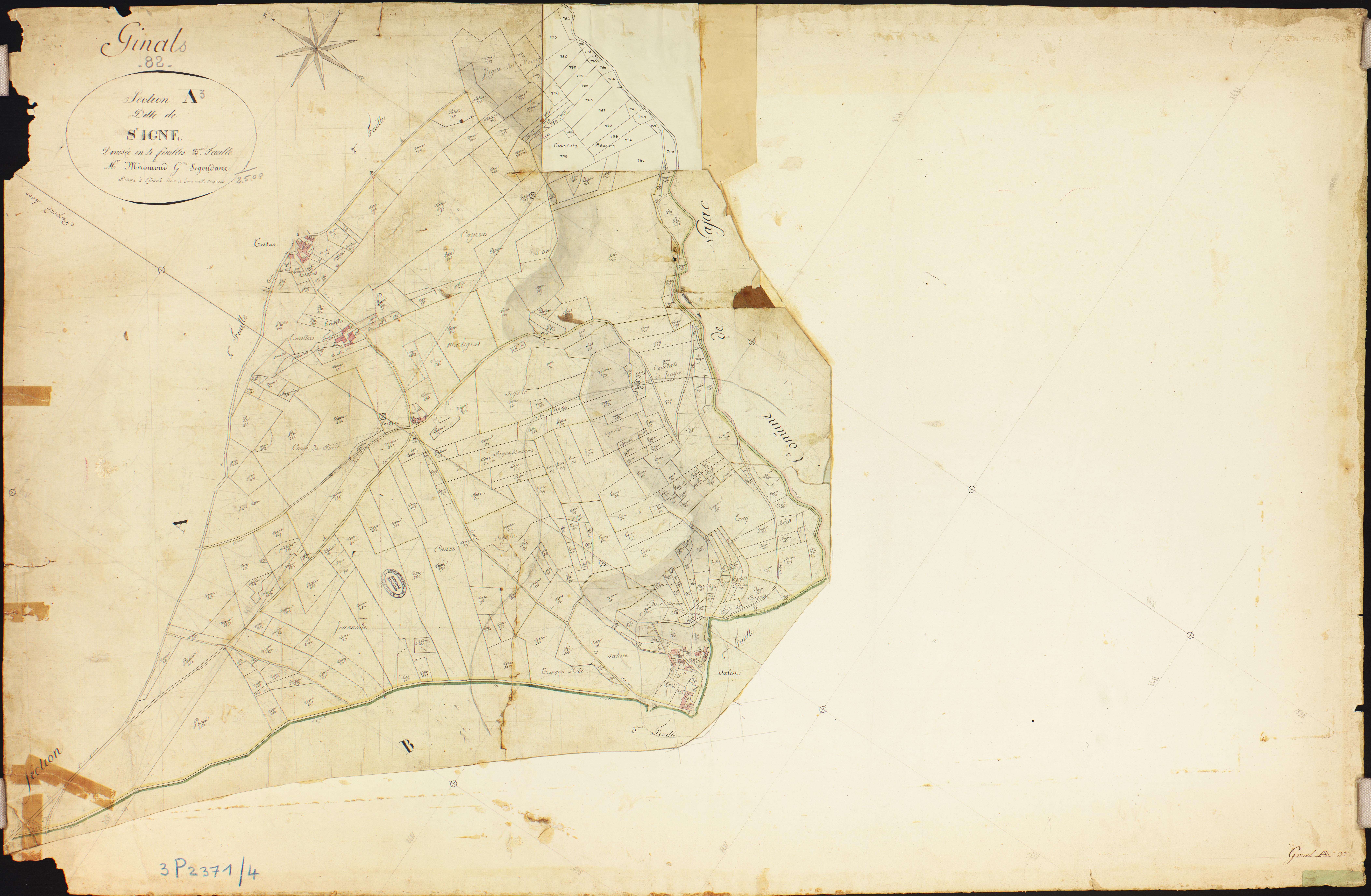 Ginals - Section A - Saint-Igne, 3e feuille