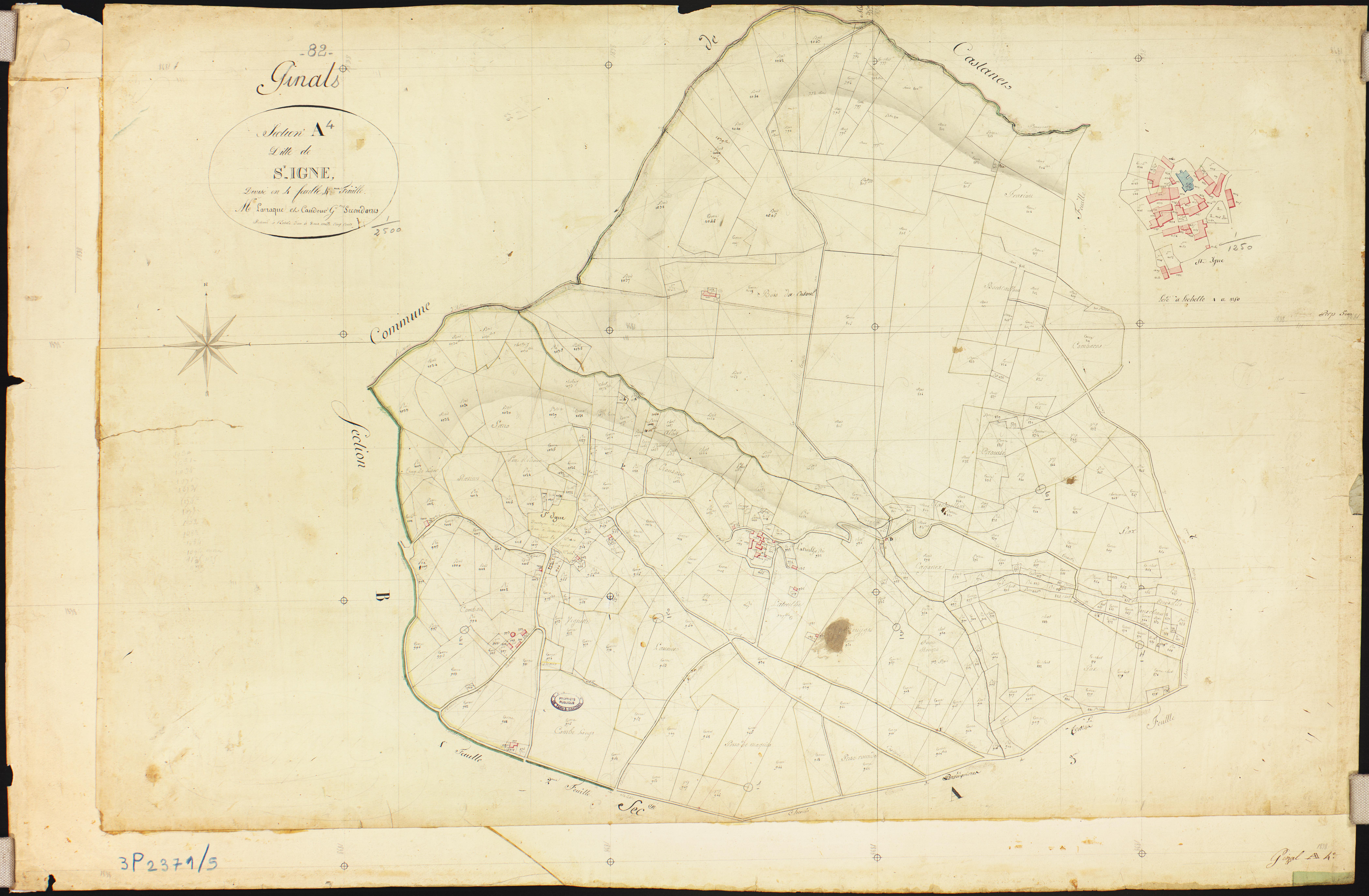 Ginals - Section A - Saint-Igne, 4e feuille