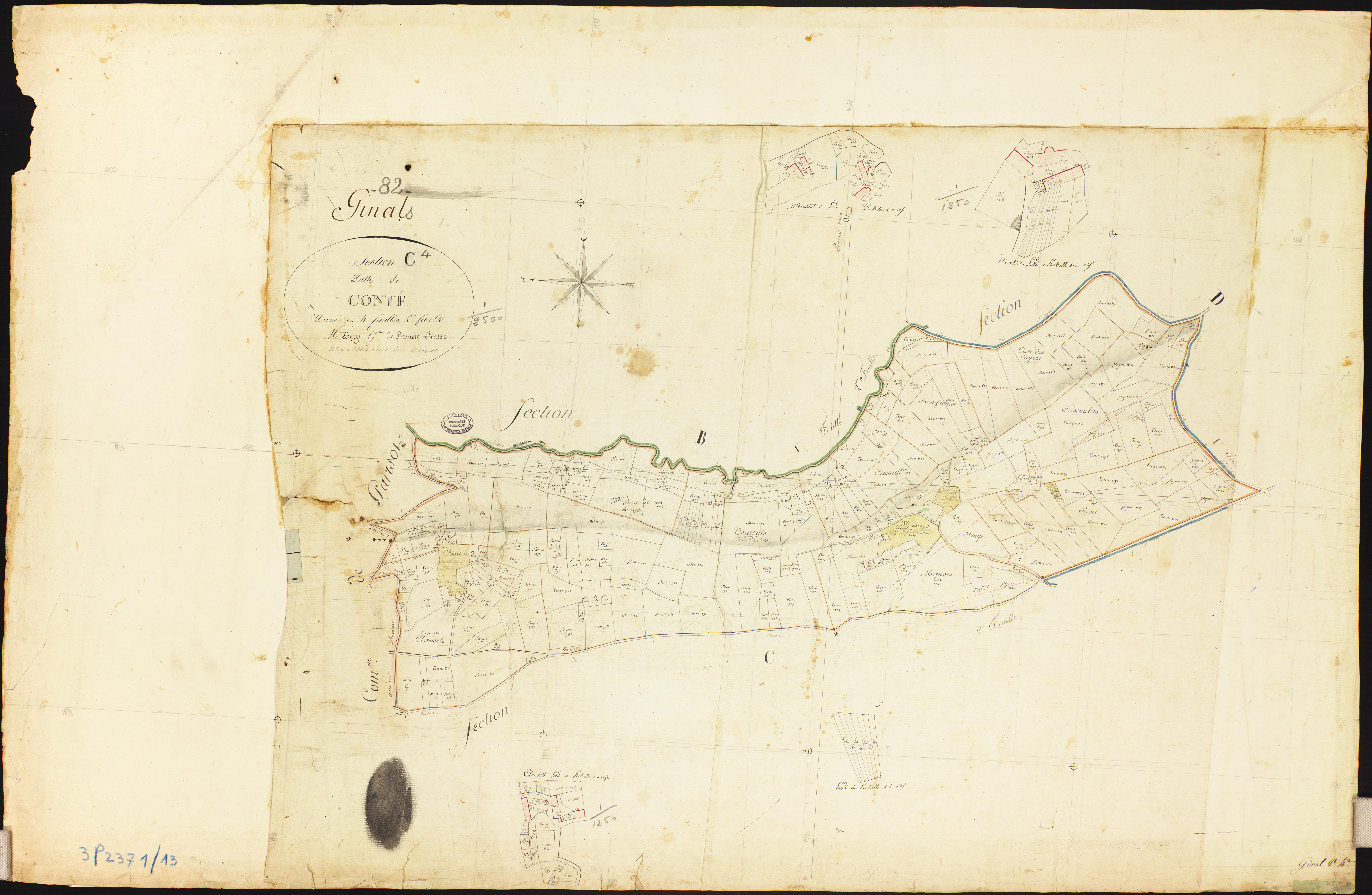 Ginals - Section C - Conté, 4e feuille