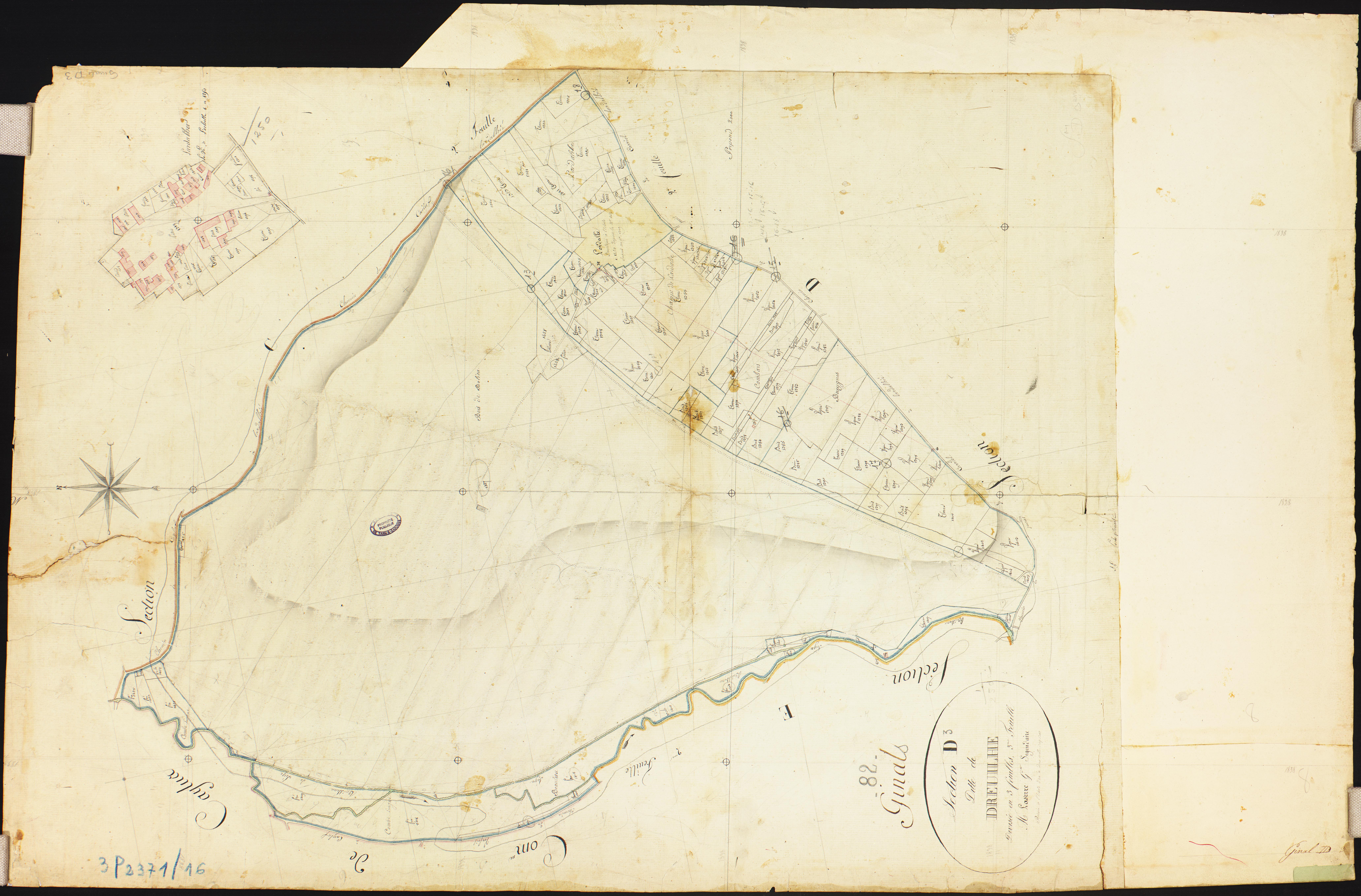 Ginals - Section D - Dreuilhe, 3e feuille