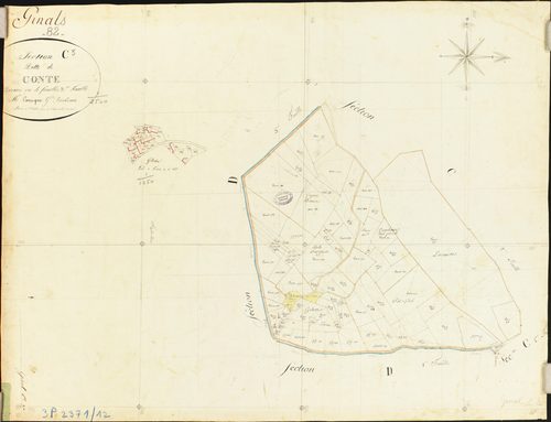 Ginals - Section C - Conté, 3e feuille