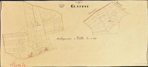 Glatens - Section A - Glatens, développement
