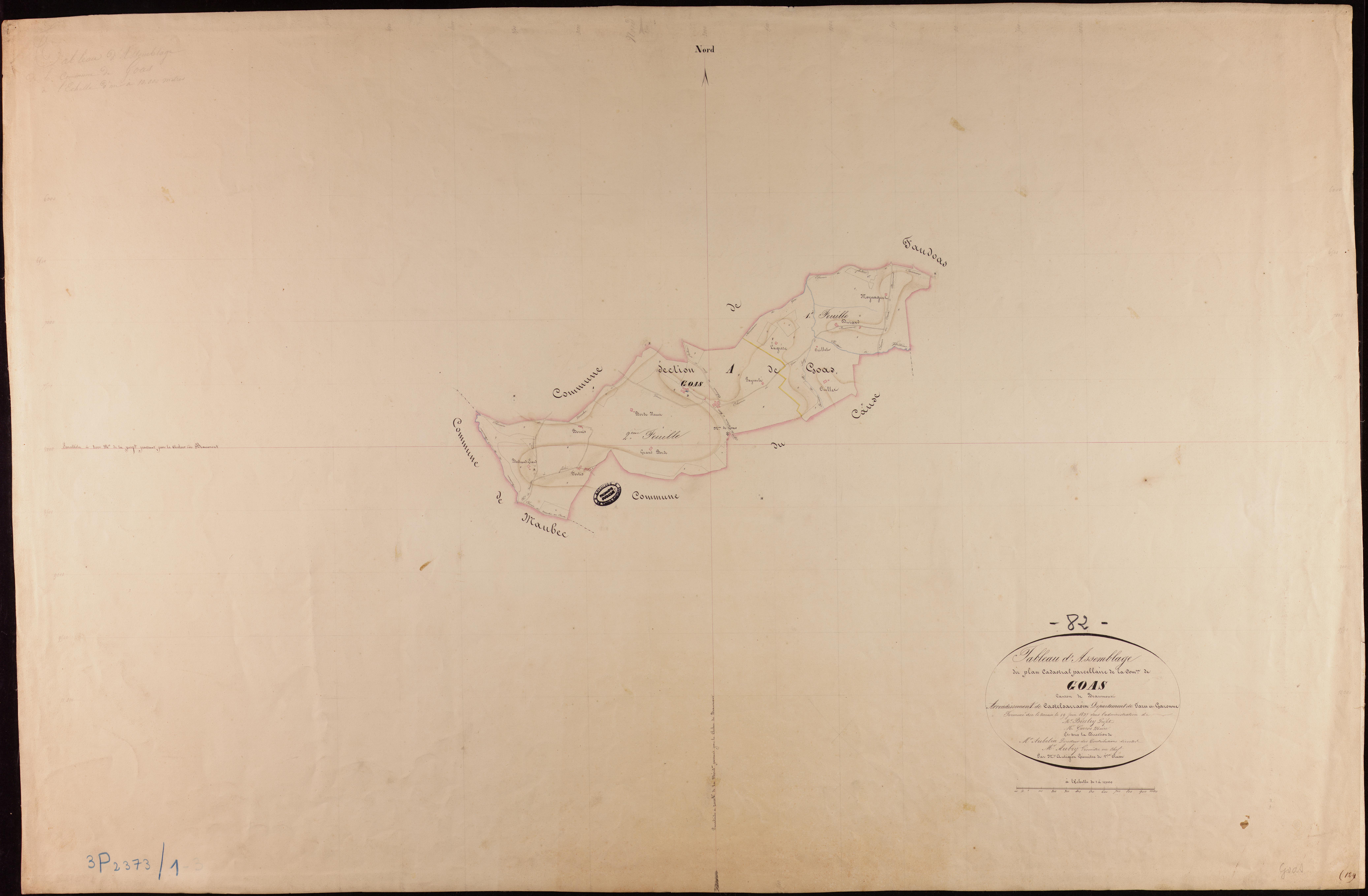 Goas - Tableau d'assemblage