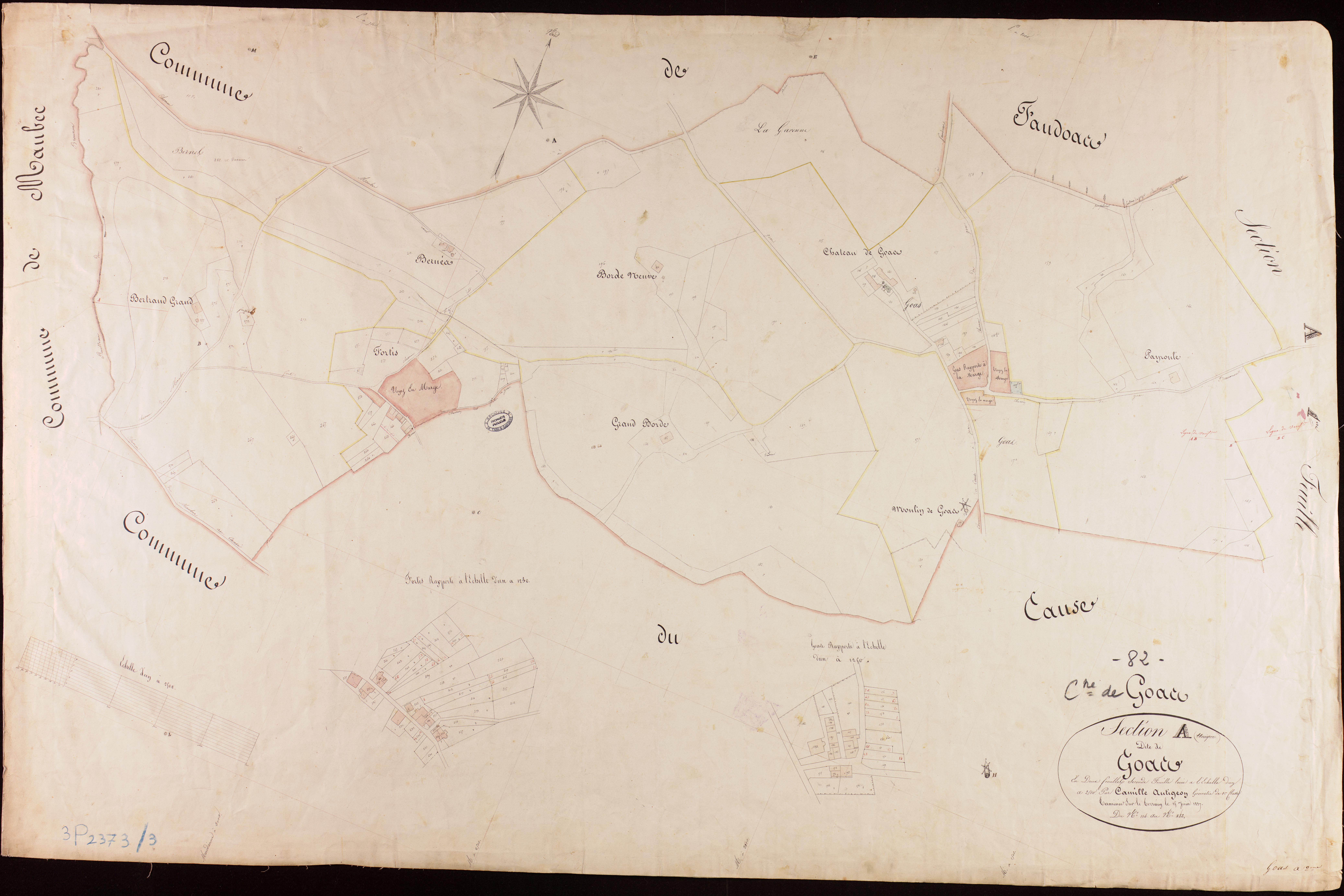 Goas - Section A - Goas, 2e feuille