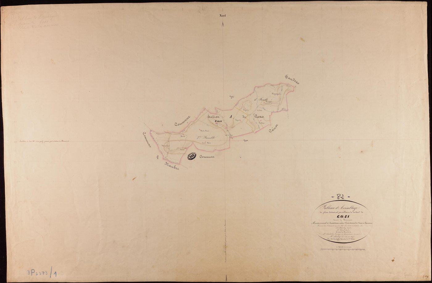 Goas - Tableau d'assemblage
