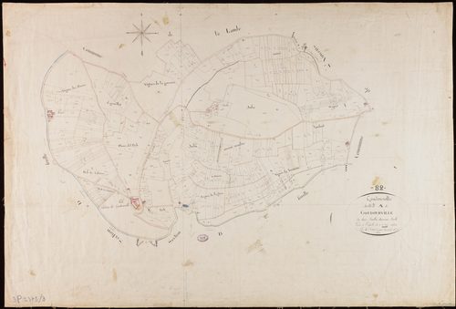 Goudourville - Section A - Goudourville, 2e feuille